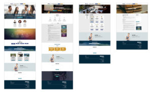 Australian School of Management Web Mocks